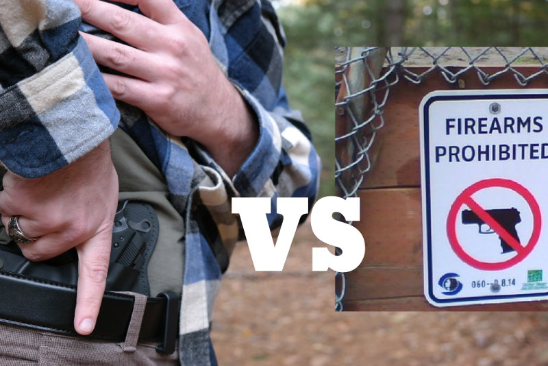 Breaking The Law: What Should We Do When Encountering A “Gun Free Zone” While Carrying?