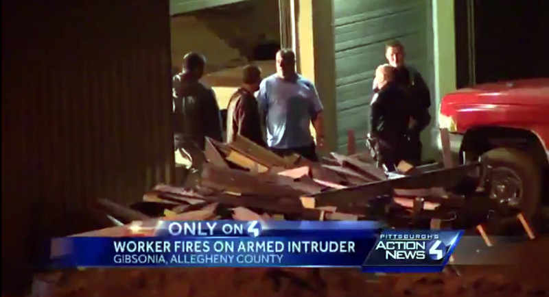 Armed Robber Gets Chased Through The Woods After Armed Landscaper Flips The Script