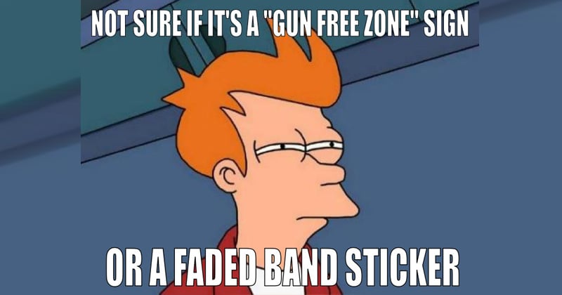“How Do You Know Where Not To Carry (Or Do You Just Look For Signs)?” We Have Answers (And A Diagram!)