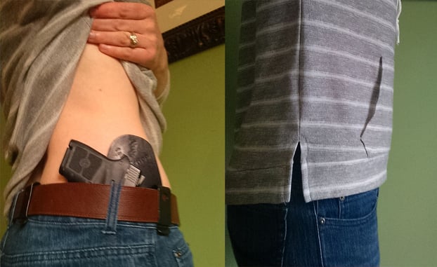 #DIGTHERIG – Molly and her S&W M&P Bodyguard