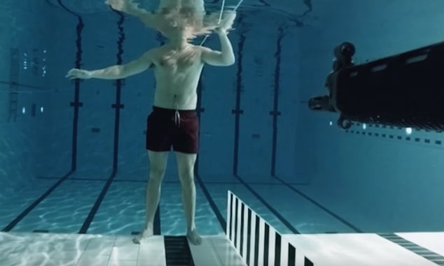 [VIDEO] Scientist Shoots Gun At Himself Underwater… Because Science?