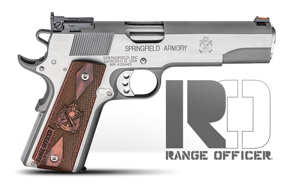 New From Springfield Armory: 1911 Range Officer Now Available In Stainless Steel