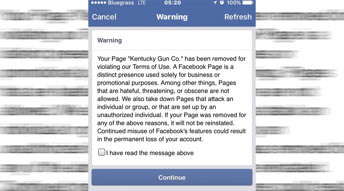 *UPDATE* BREAKING: Facebook Axes The Good Guys At Kentucky Gun Company, A Legitimate Firearms Dealer