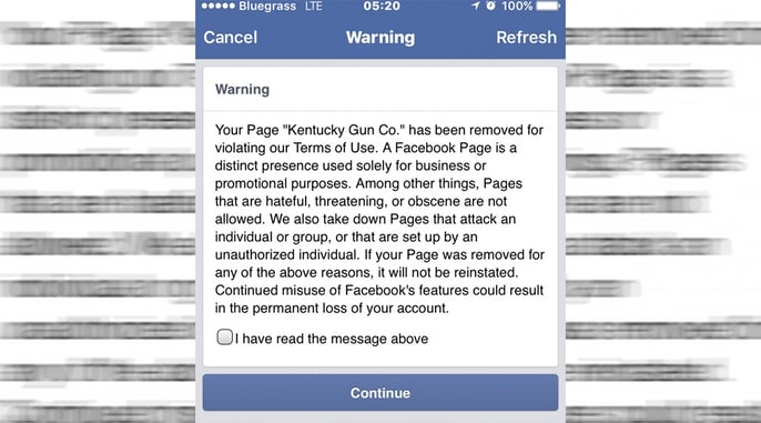 *UPDATE* BREAKING: Facebook Axes The Good Guys At Kentucky Gun Company, A Legitimate Firearms Dealer
