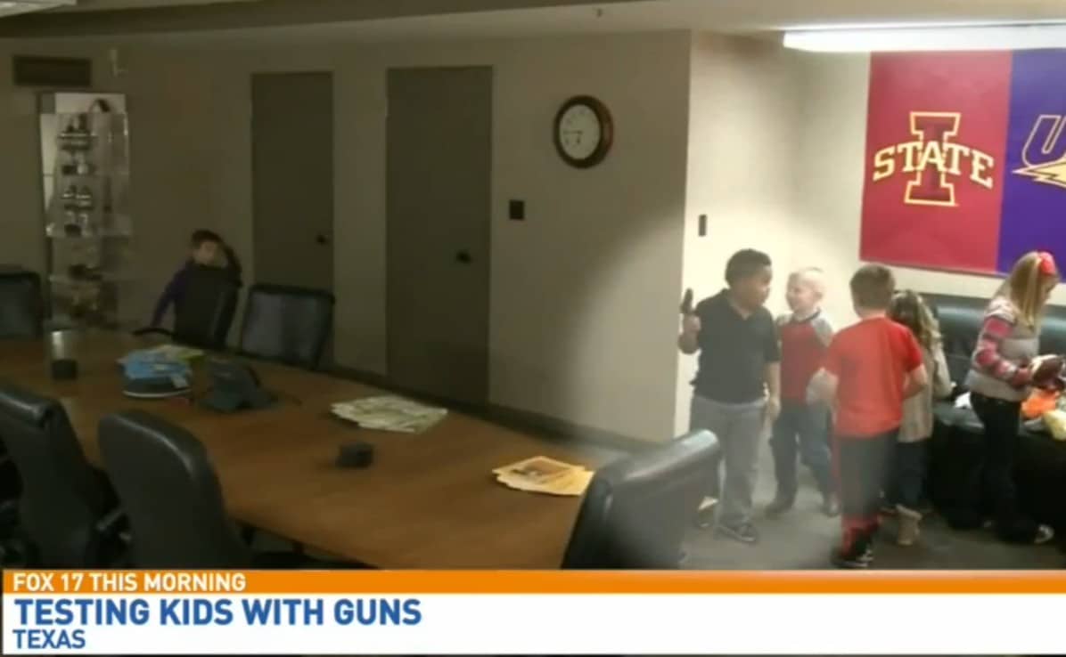 [VIDEO] Testing Kids With Guns: Guess Which Of These Kids Knew Enough NOT To Pick It Up?