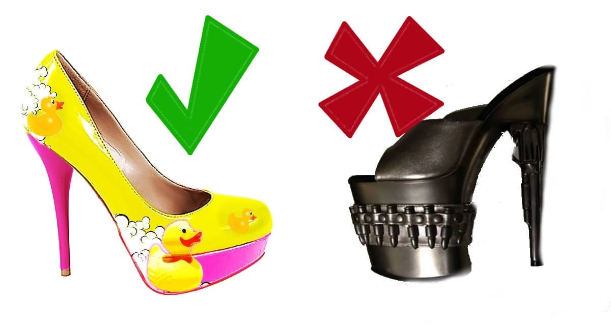 A woman trying to get through a checkpoint at BWI Airport Saturday afternoon was stopped by TSA agents who detected a pair of gun-themed shoes and bracelets in one of her carry-on bags. "We do not permit replica guns or ammunition past checkpoints," TSA spokesperson Lisa Farbstein tells CNN. "She was advised that she could put them in a checked bag." The traveler then went back to the check-in counter and tried to get the items checked, Farbstein says, but apparently it was already too late, so she returned to the checkpoint "and left the shoes and bracelets with TSA in order to catch her flight." TSA reminds travelers that they should not bring replica guns or ammunition to checkpoints. "Items such as this look like real, actual firearms to the TSA officers who are staffing the x-ray monitors," which will definitely cause delays, Farbstein says.