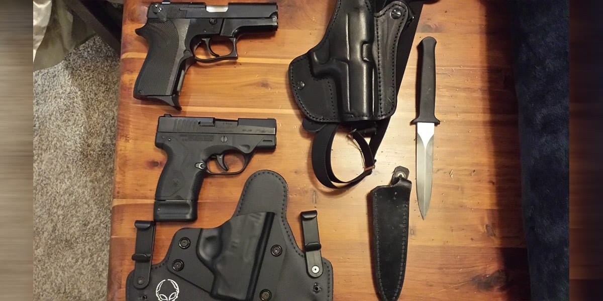 #DIGTHERIG – Bob and his Smith and Wesson 6904 and Beretta Nano