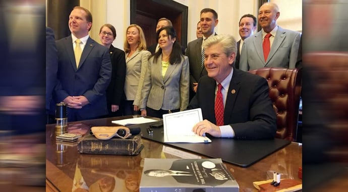 Mississippi Governor Signs Law Allowing Concealed Carry In Church
