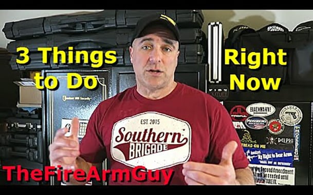 3 Things You Should Do Right Now As A Gun Owner