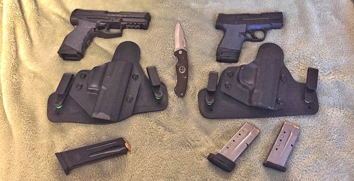 #DIGTHERIG – Andrew and his HK VP9 and S&W M&P Shield 9mm