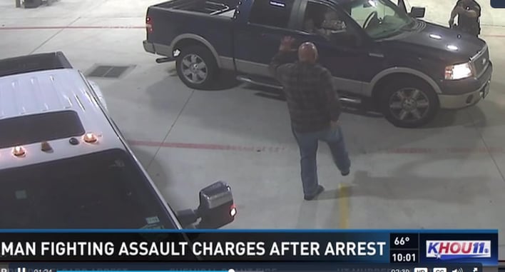Concealed Carrier Accused Of Pointing Gun At Officer: Watch The Video
