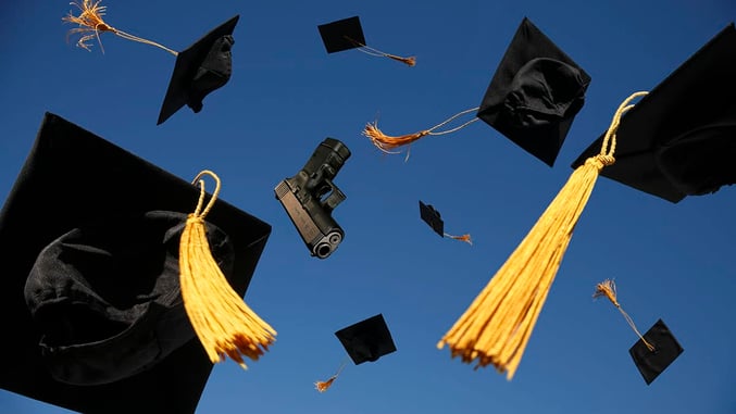 Negligent Discharge At High School Graduation Ceremony: This Gun Owner Shows Us What Not To Do