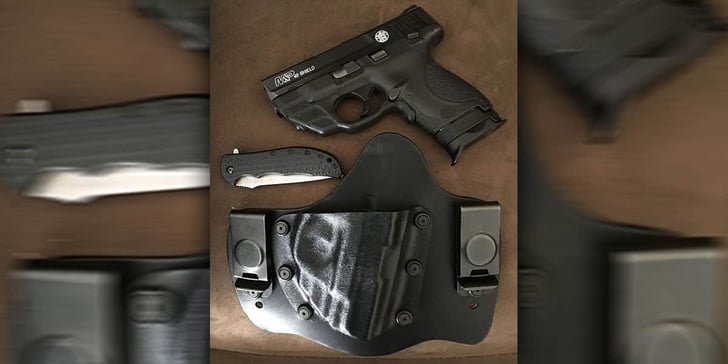 #DIGTHERIG – Greg and his Smith & Wesson M&P Shield in a Firewall Holster