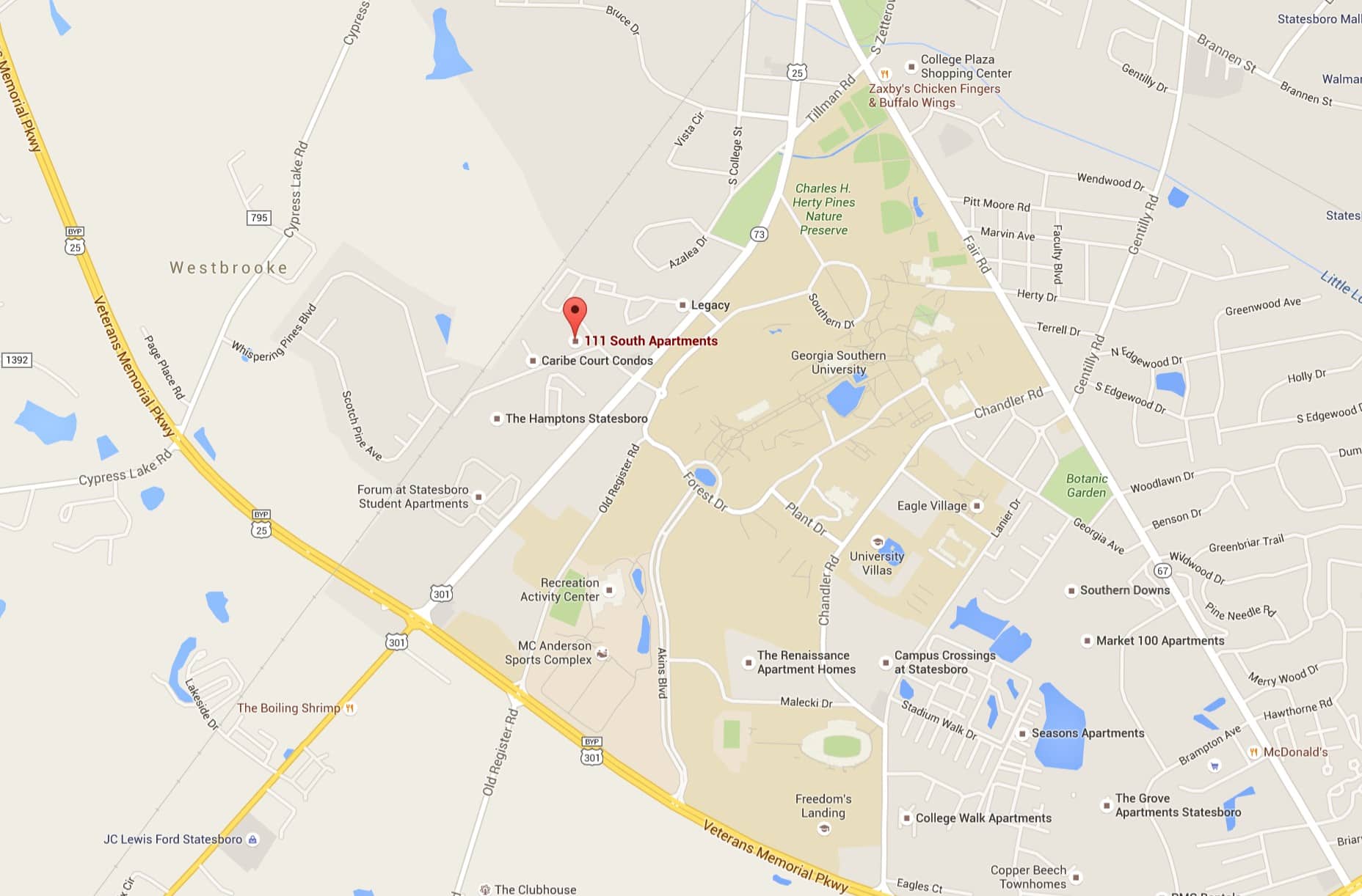OH THE IRONY – Armed Robbery Occurs 400 Ft From Georgia Southern University On The Day Gov. Vetoes Campus Carry Bill