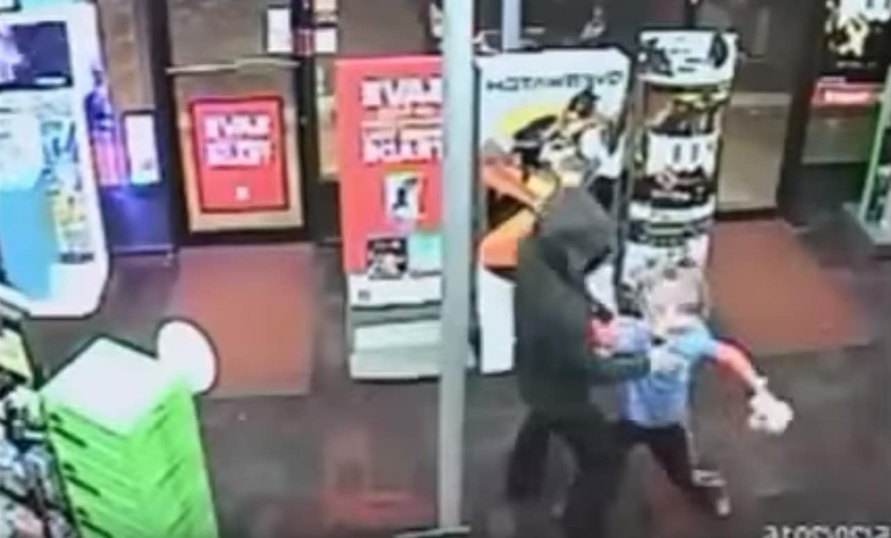 [VIDEO] 7-Year-Old Boy Takes On Armed Robber, Throwing Punches Left And Right
