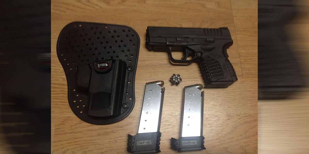 #DIGTHERIB – Bryce and his Springfield XDs in a Fobus IWB Holster