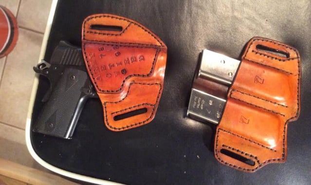 #DIGTHERIG – This Guy and his Kimber Ultra Carry II in a Handmade OWB Holster