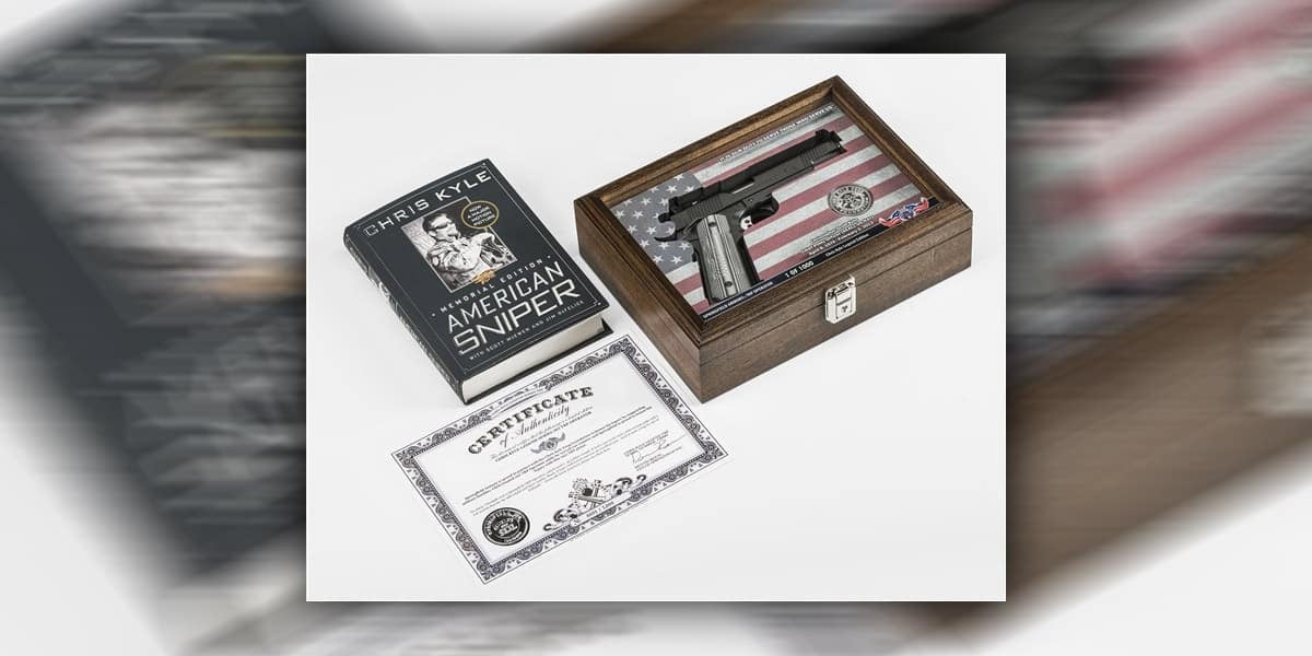 Chris Kyle Limited Edition 1911 Auction Climbs To $17,500 And Ends May 21st At 3PM