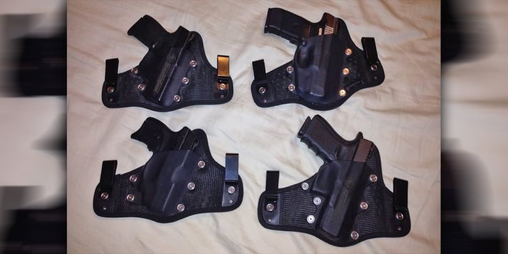 #DIGTHERIG – This Guy, His Wife, And Their Glock 19, S&W M&P Shield 40, Ruger SR9c and Ruger LC9s in StealthGearUSA Holsters