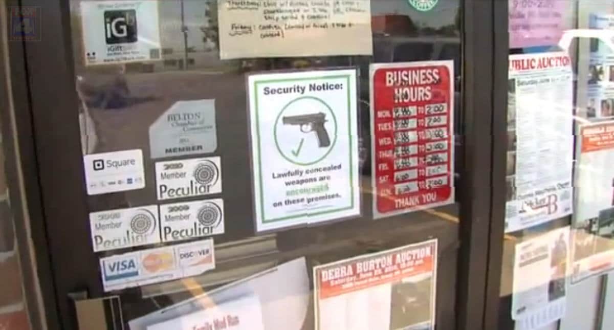Cafe Encourages Customers To Carry Concealed, Response Is Overwhelming