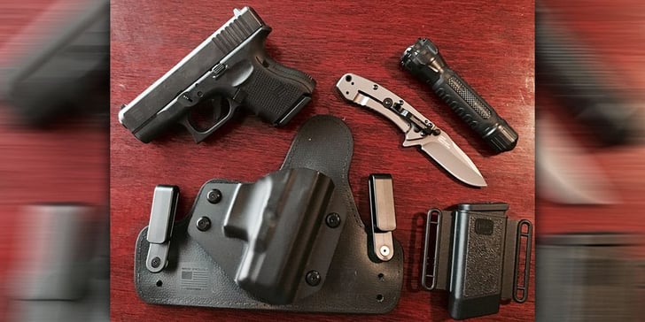 #DIGTHERIG – Corey and his Glock 26 in an Alien Gear Holster