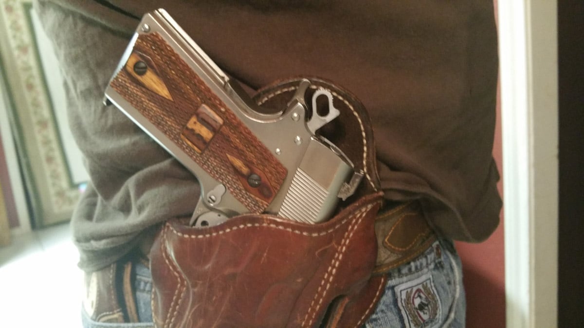 #DIGTHERIG – Daniel and his Springfield Champion 1911 in a Handmade Holster