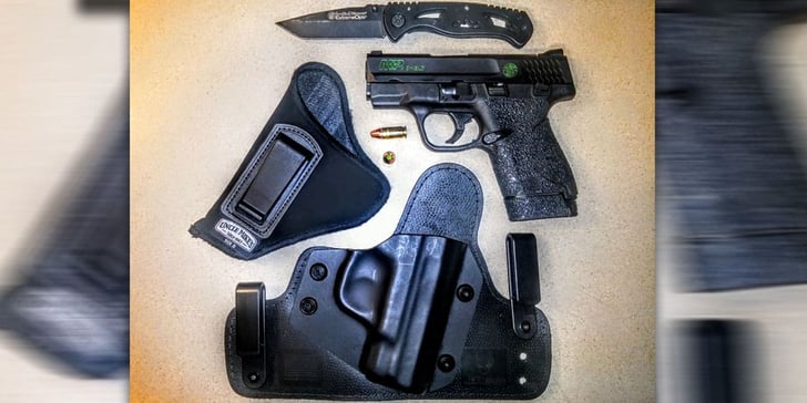 #DIGTHERIG – Noah and his S&W M&P Shield 9mm in an Alien Gear Holster
