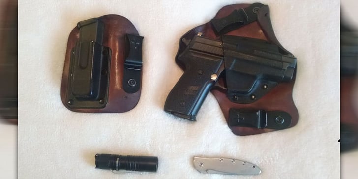 #DIGTHERIG – Steve and his Sig Sauer P229 in a CrossBreed Holster