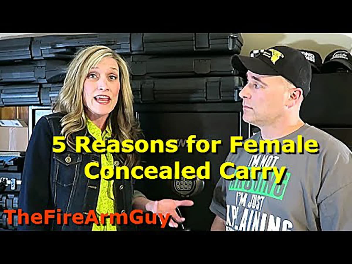 [VIDEO] 5 Reasons Why Women Should Carry A Gun