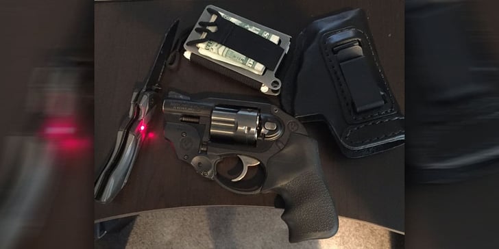 #DIGTHERIG – Andy and his Ruger LCR in a THS Leather Holster