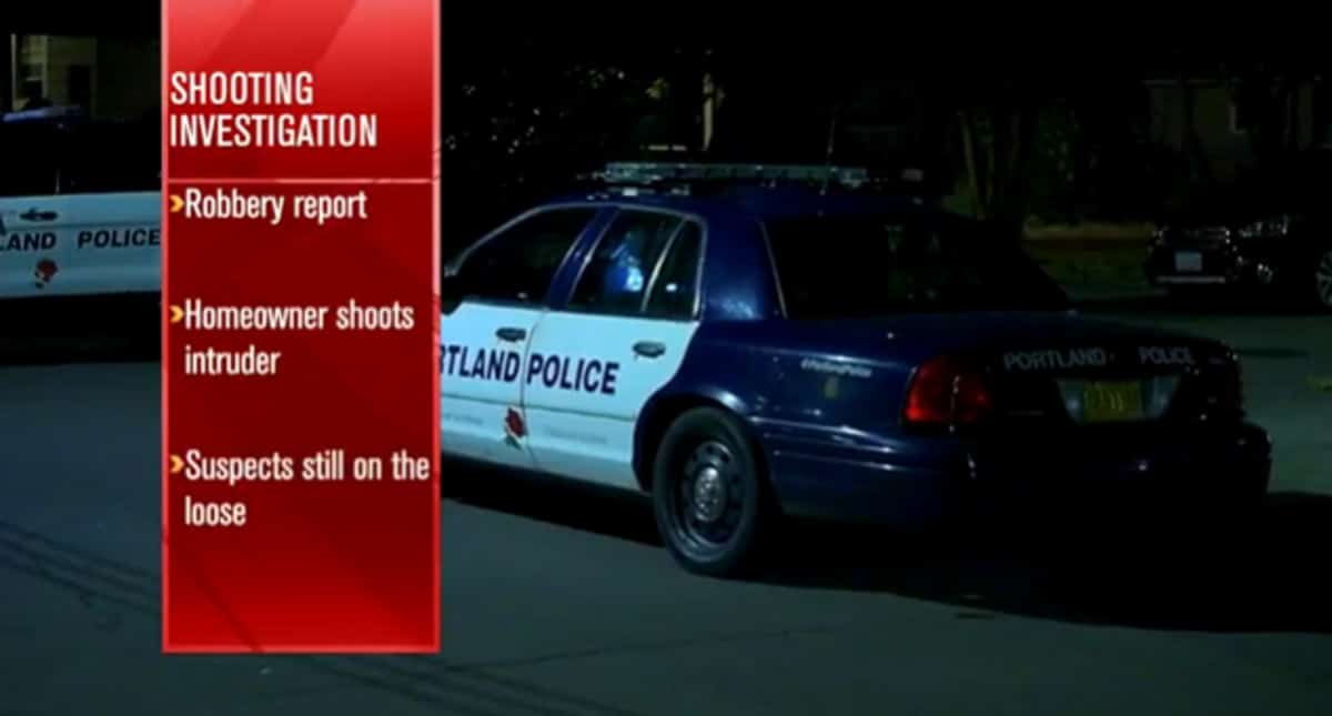Intruder’s Life Ends After Breaking Into Armed Man’s Portland Home