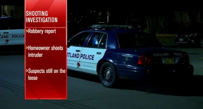 Intruder’s Life Ends After Breaking Into Armed Man’s Portland Home