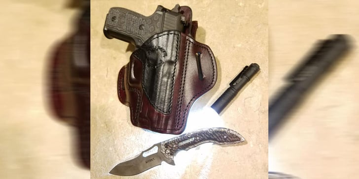 #DIGTHERIG – Ryan and his Sig Sauer P229 Extreme in a Zlogonje Gun Leathers Holster