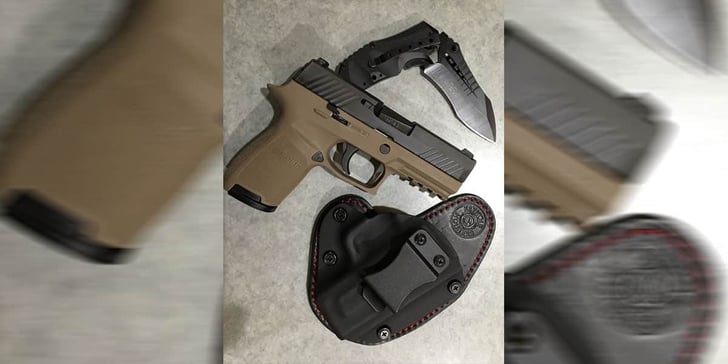 #DIGTHERIG – Mike and his Sig Sauer P320 in a Keyhole Holster