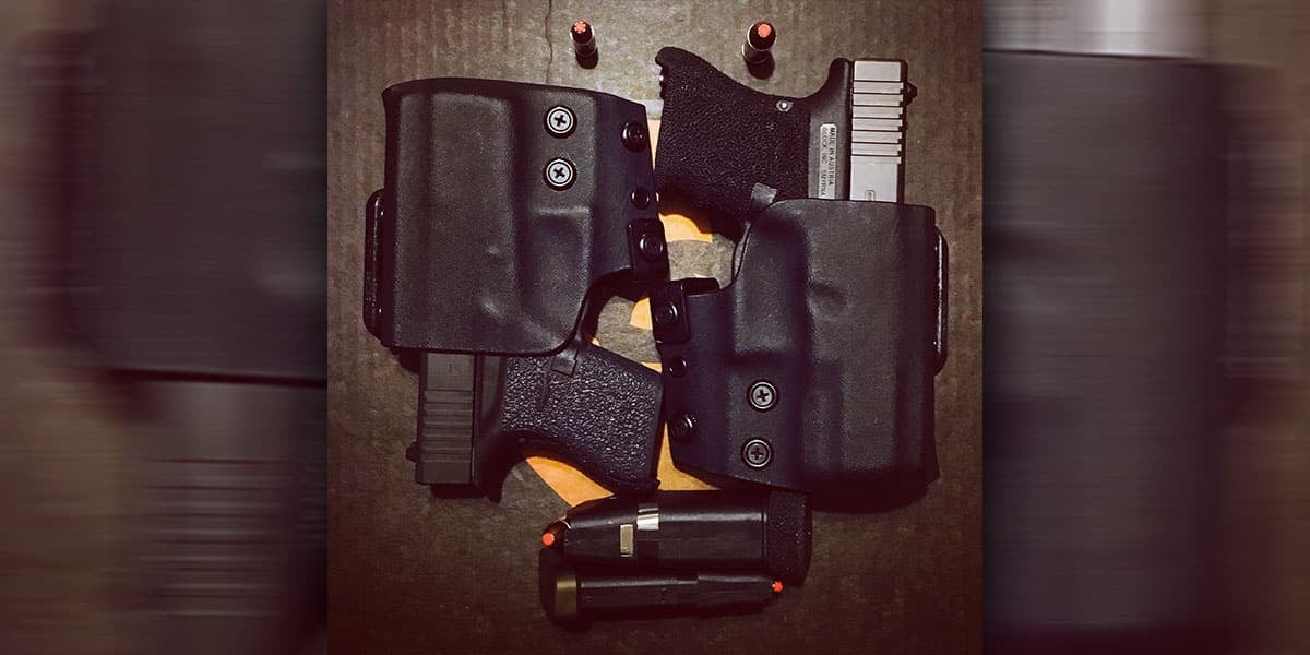 #DIGTHERIG – Eric and his Glock 43 and Glock 30 JM Custom Kydex Holster
