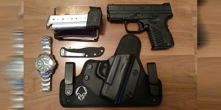 #DIGTHERIG – Kyle and his Springfield Armory XD-S 9mm in an Alien Gear Holster