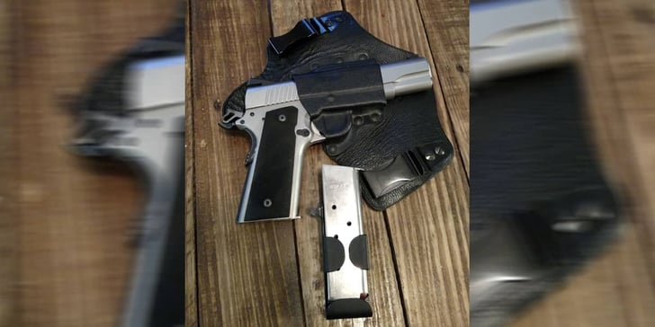 #DIGTHERIG – Matt and his Ruger SR1911 in a Galco Holster