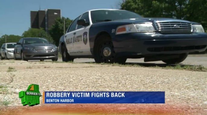 Intended Victim Shot During Armed Robbery, But He Draws And Shoots Back