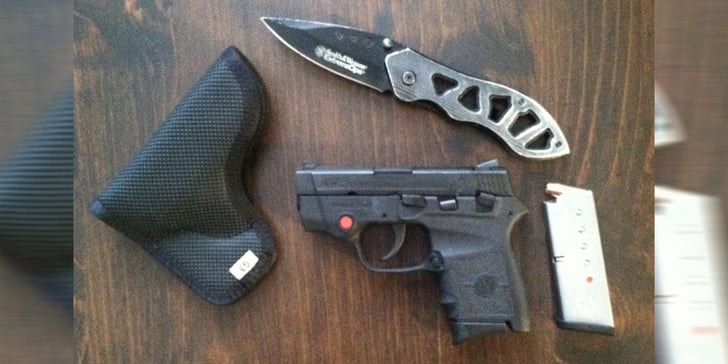 #DIGTHEIG – Randall and his S&W M&P Bodyguard 380 in a Desantis Holster