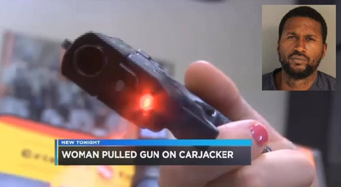 Would-be Car-jacker Picks Armed Female ‘Victim’