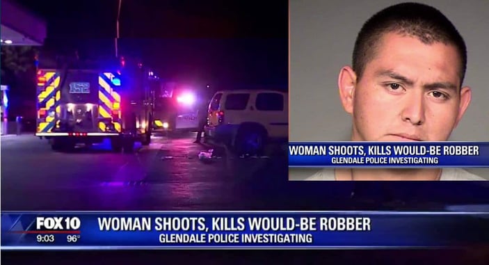 Suspect Fatally Shot By 23-Year-Old Woman During Robbery Near Convenience Store
