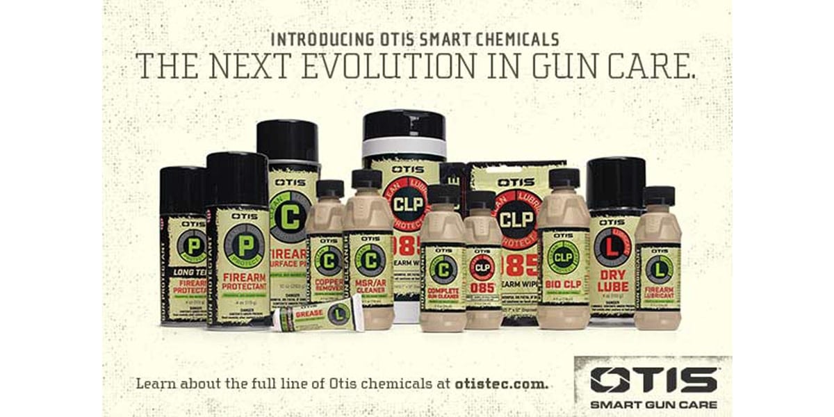 [SPONSORED] Otis Launches New Line of Gun Cleaning called Otis Smart Chemicals