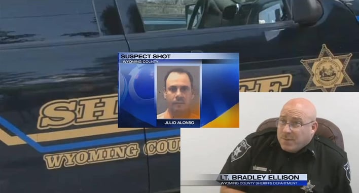 Homeowner Tells Intruder To Leave, Intruder Ignores His Advice