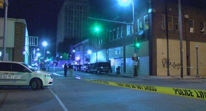 Security Guard Saves Nightclub Crowd From Violent Driver