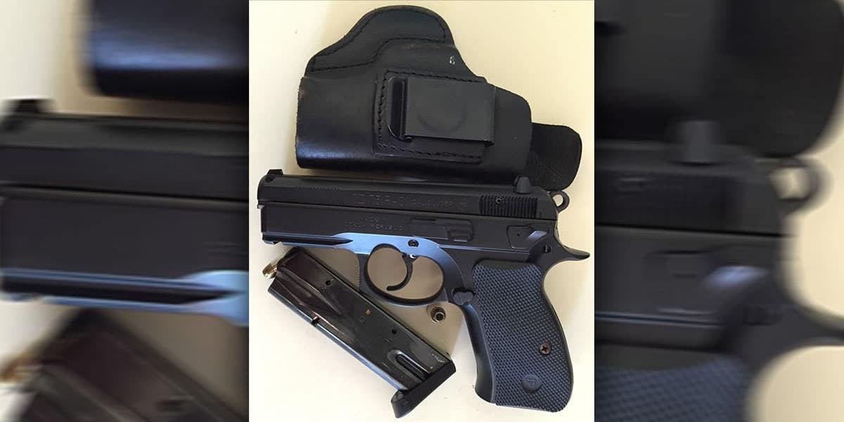 #DIGTHERIG – Alex and his CZ-75 P01 in a Custom Holster