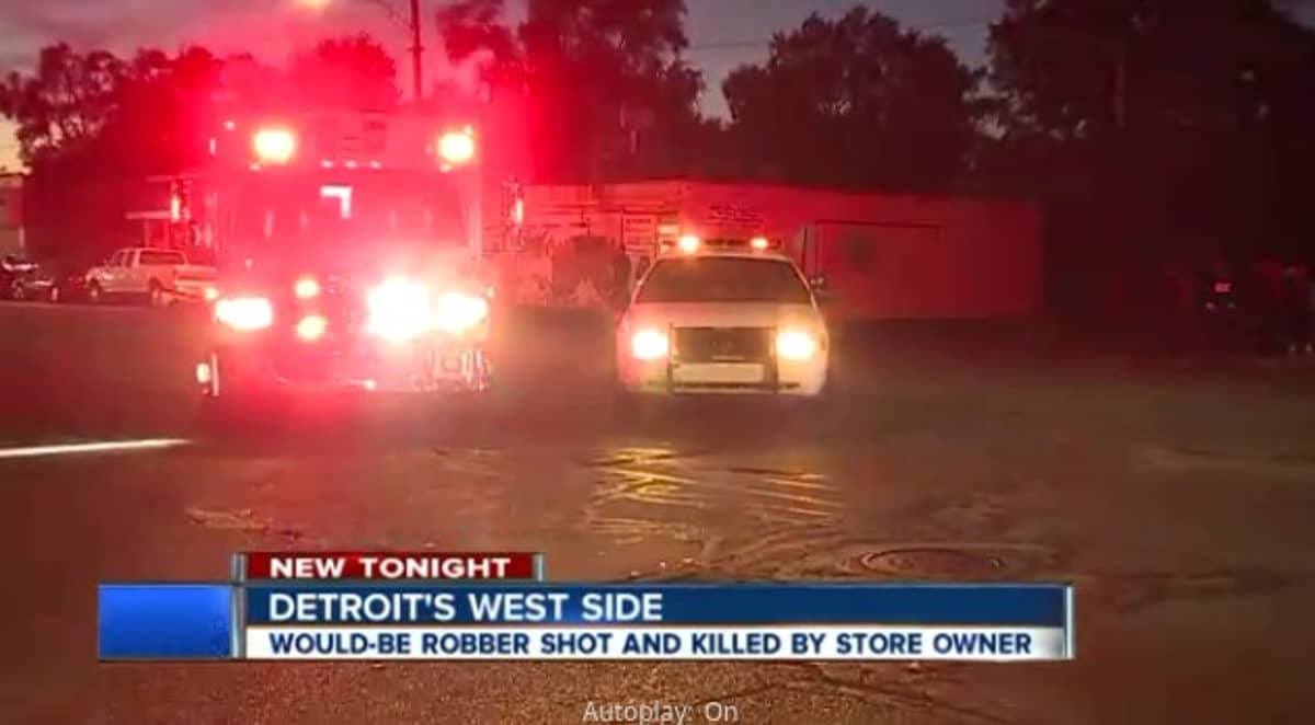 [CCW IN ACTION] Wannabe Gangster Tried To Rob The Famous ‘Hip Hop Store’ On 7 Mile — Discovers Owner Can Get Real Gangsta, Too.