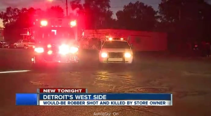 [CCW IN ACTION] Wannabe Gangster Tried To Rob The Famous ‘Hip Hop Store’ On 7 Mile — Discovers Owner Can Get Real Gangsta, Too.