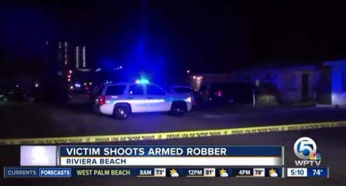 Armed Robber Tried To Mug Three Dudes Grilling Out In The Front Yard… Never Getting Invited To Anyone’s Barbecue Now.