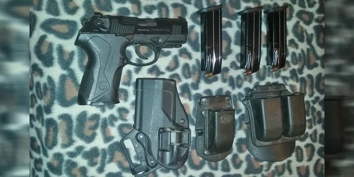 #DIGTHERIG – Ward and his Beretta PX4 in a Blackhawk Holster