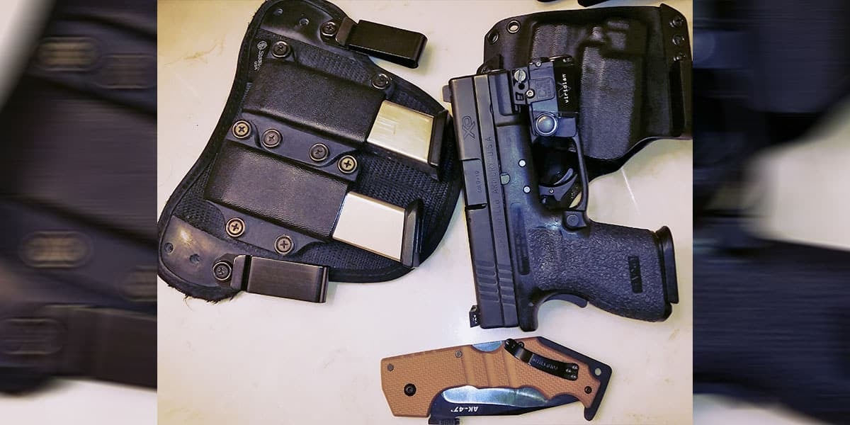 #DIGTHERIG – Chris and his Springfield XD9 in a Bravo Holster